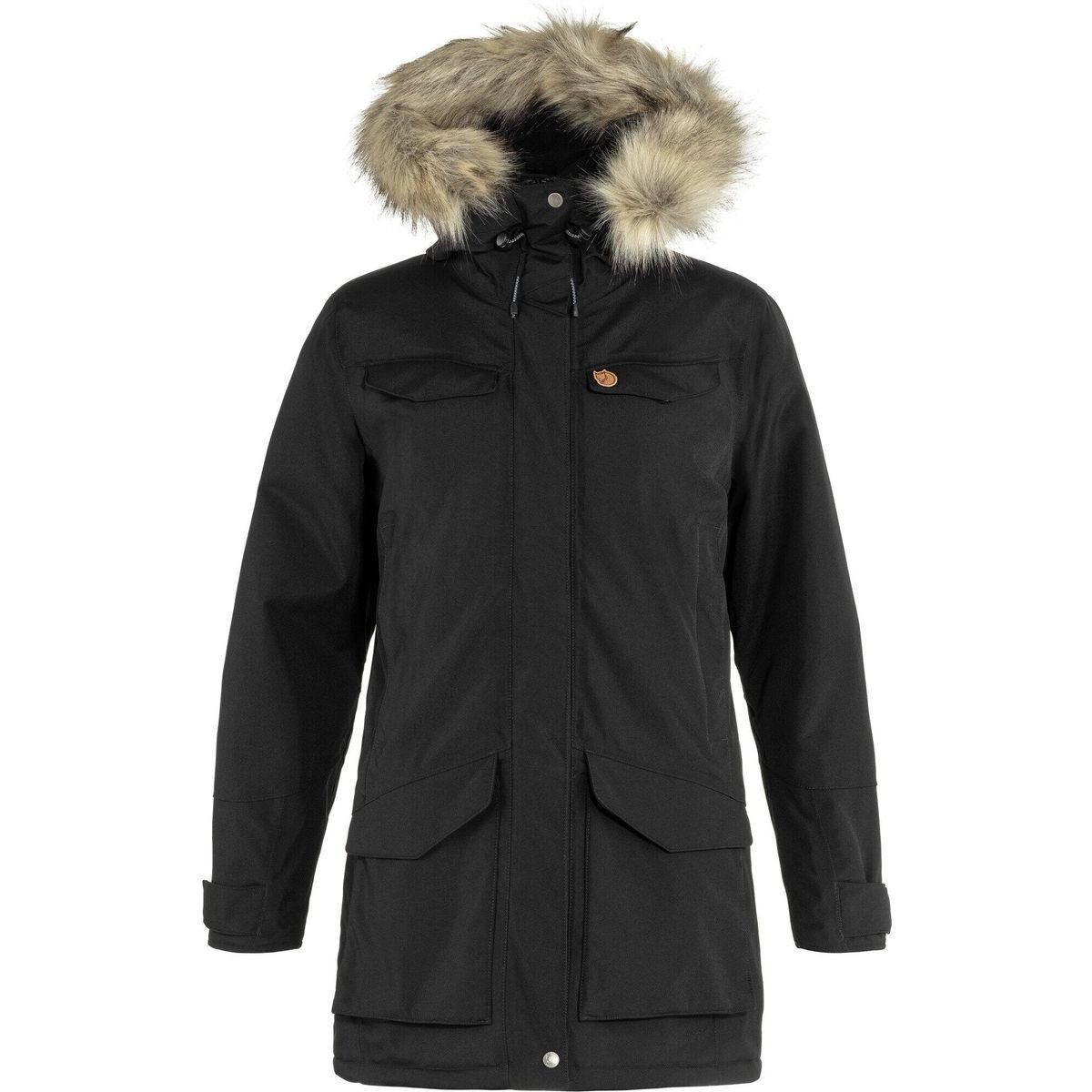 Fjällräven Outdoorjacke Nuuk Parka W Wetterfester Damen-Parka mit synthetischer Füllung, ideal für