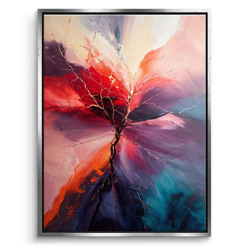 DOTCOMCANVAS® Leinwandbild Phoenix Rising, Leinwandbild phoenix rising abstrakt Kunstdruck Wandbild