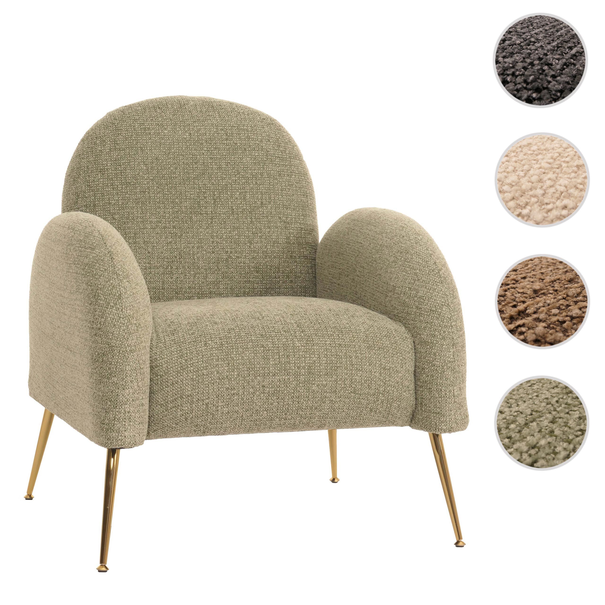 MCW Loungesessel MCW-N69, Abgerundetes Design, Goldene günstig online kaufen