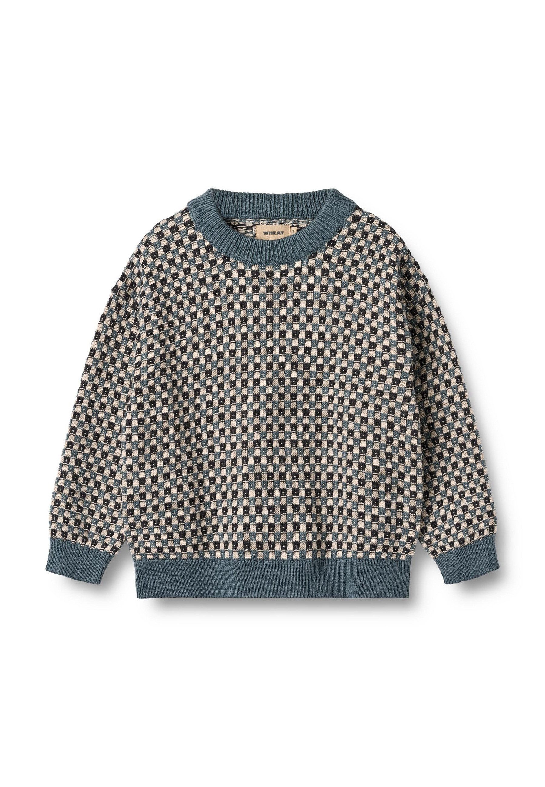 Rundhalspullover WHEAT Jaquard Pullover Flores