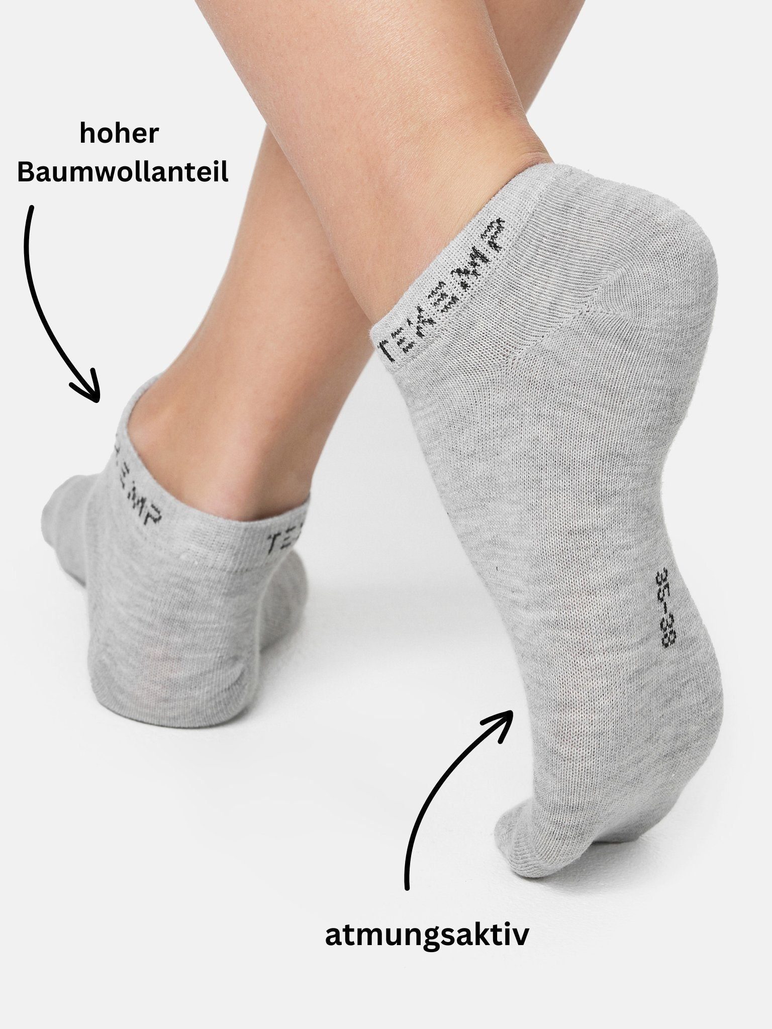 TEXEMP Sneakersocken 10 Paar Sneaker Socken günstig online kaufen