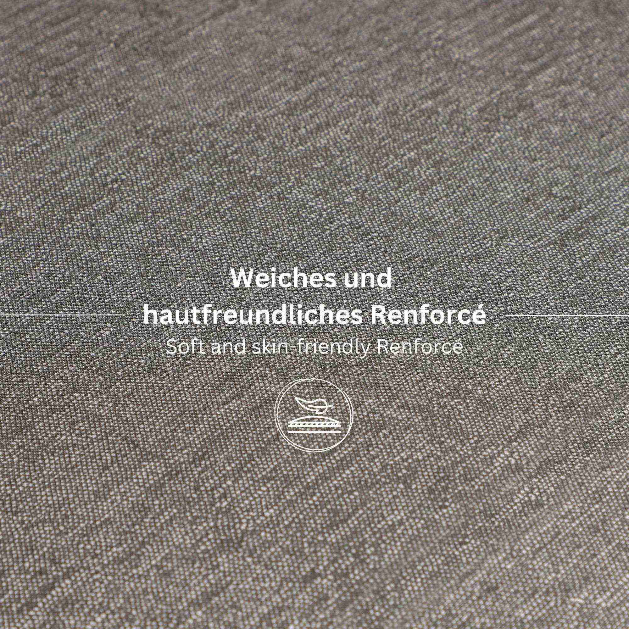 Esprit Bettwäsche HARP Renforcé Kissenbezüge und Bettwäsche, Baumwolle, 2 teilig, 40 x 40 cm 2er Pack in Anthrazit