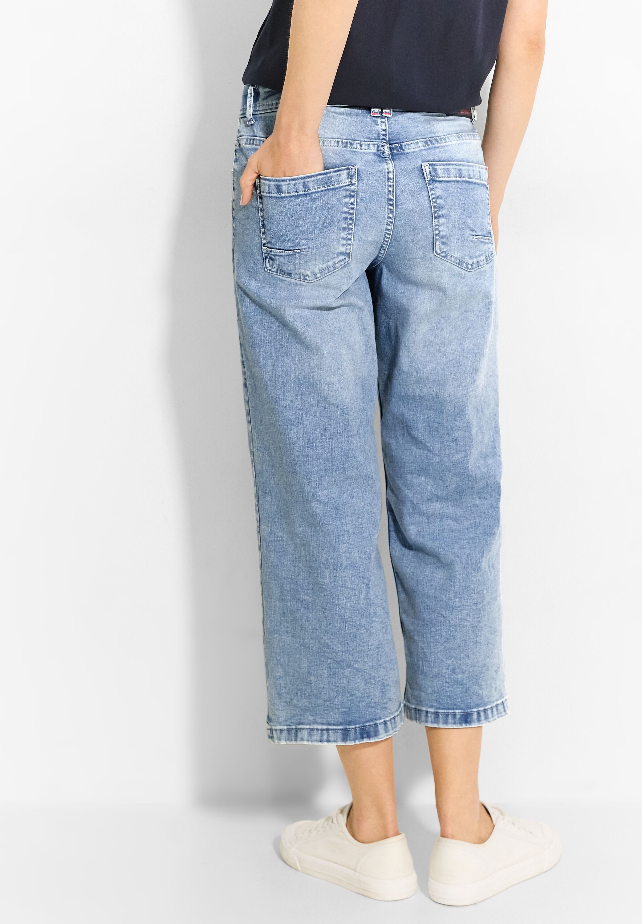 Cecil Loose-fit-Jeans High Waist