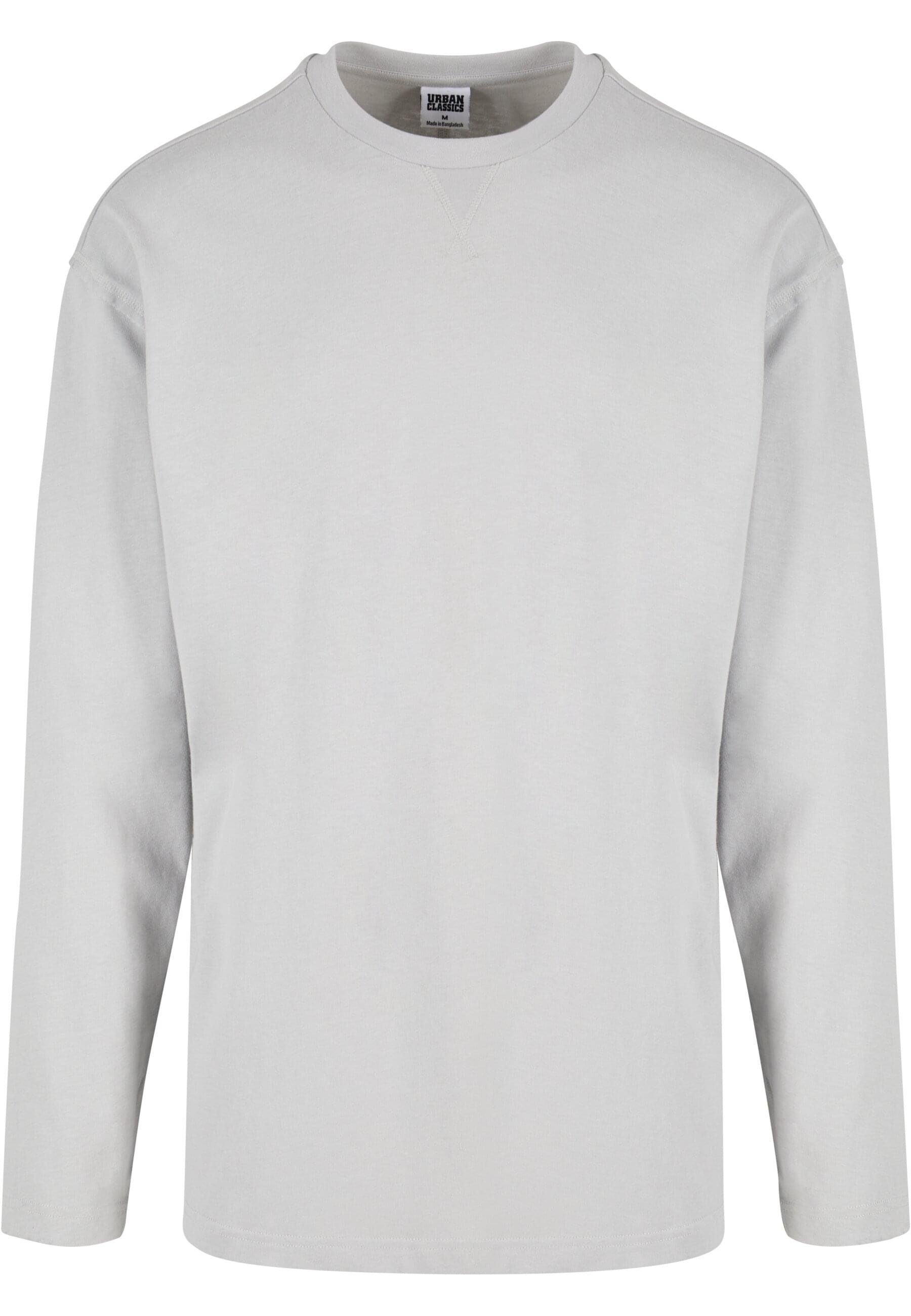 URBAN CLASSICS Longsleeve Herren Oversized Open Edge Longsleeve (1-tlg)