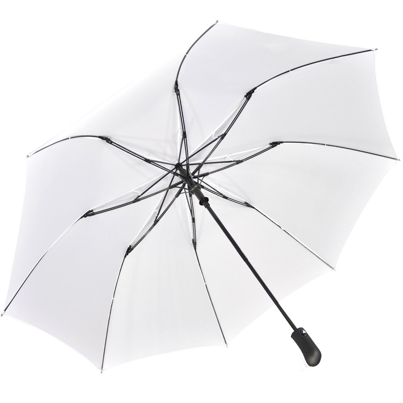 iX-brella Taschenregenschirm Trekking Golf-Taschenschirm XXL mit Umhängetasche, mit riesigem 124cm Dach-Durchmesser