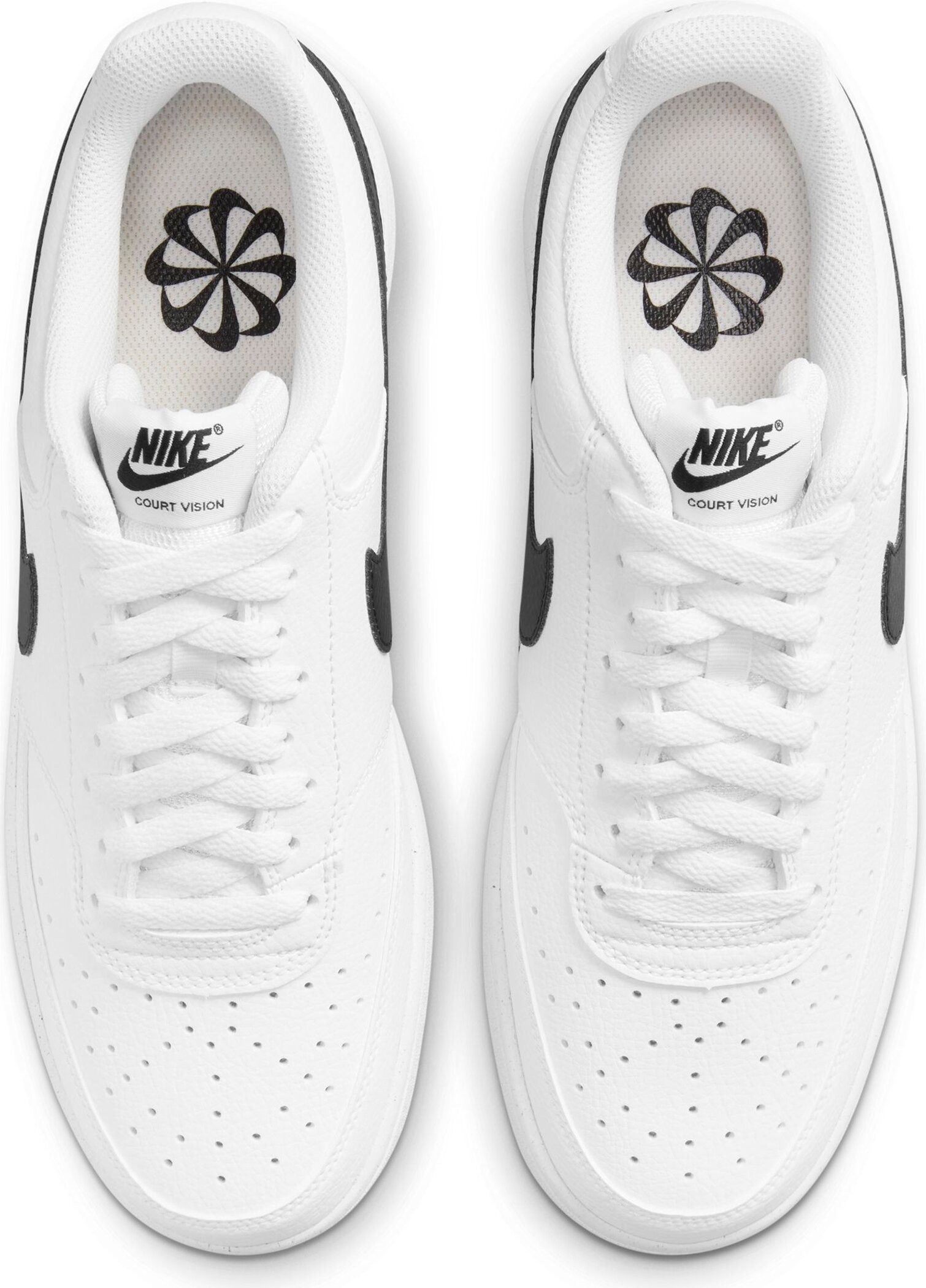 Nike Sportswear Court Vision Low Next Nature Sneaker inspiriert vom Design des Nike Air Force