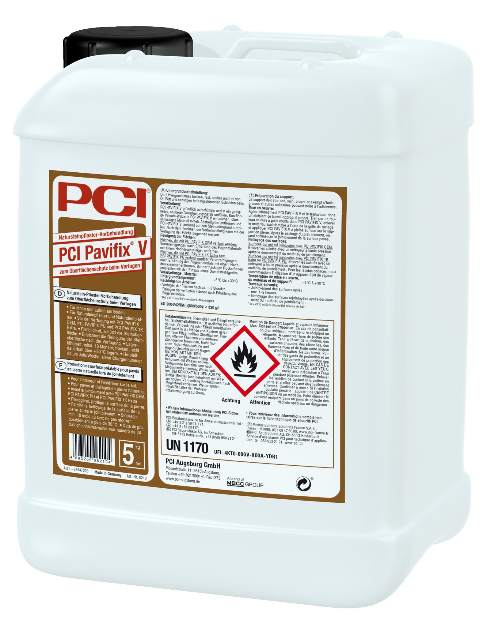 PCI Mörtel PCI Pavifix® V farblos 5 kg