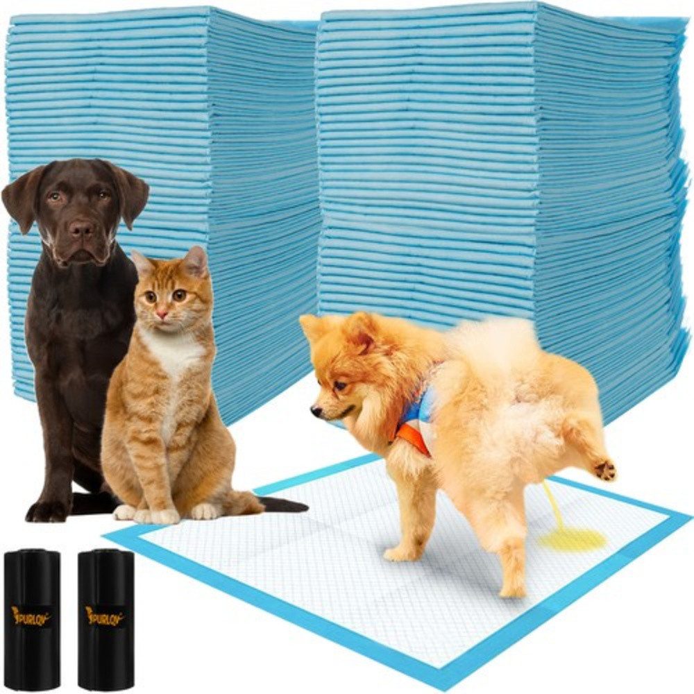 Purlov Hundematte Hygieneunterlage 60x60 cm Pipiunterlage, Vliesstoff, wass günstig online kaufen