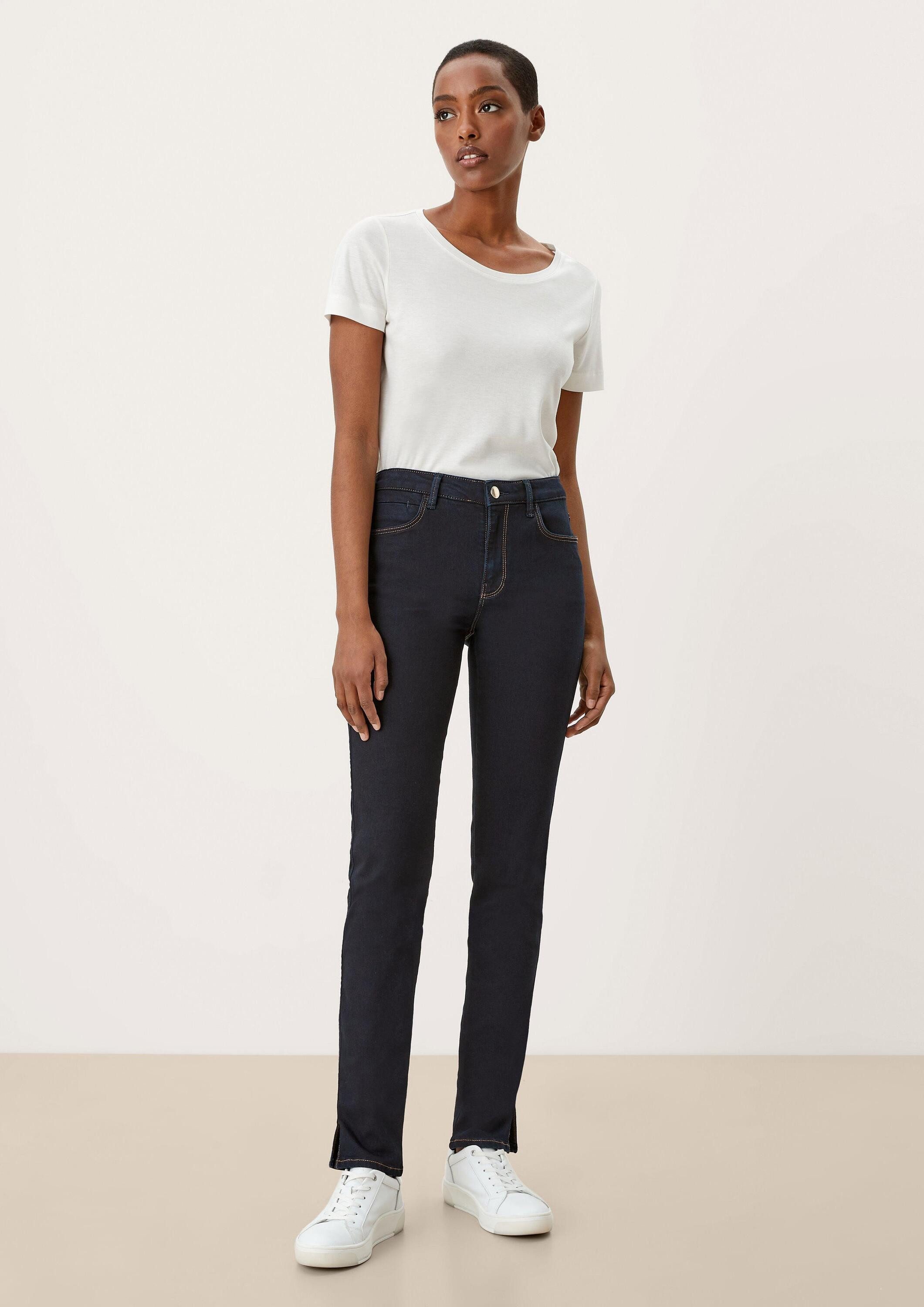 s.Oliver Slim-fit-Jeans Hose SIENNA Jeans Sienna / Slim Fit / Mid Rise / Slim Leg