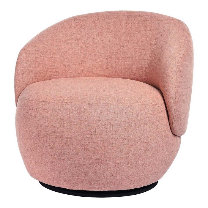 Depot Sessel Sessel Karla 360° drehbar (Packung 1 Sessel) aus Mischholz PP-Schaum Polyester B 79 Zentimeter H 76 Zentimeter T 82 Zentimeter