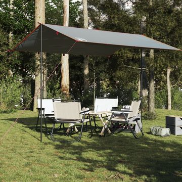 vidaXL Vorzelt Tarp Grau und Orange 360x294 cm Wasserdicht