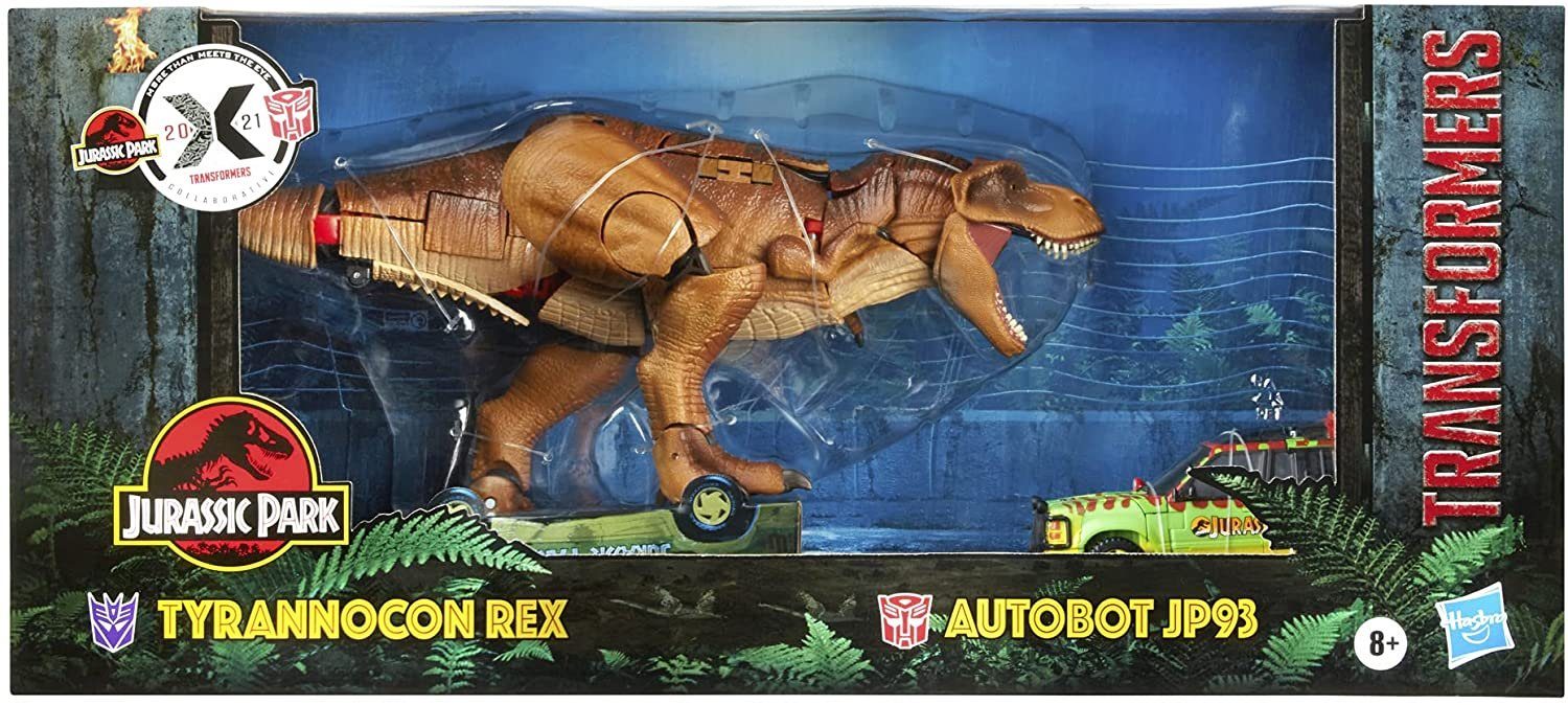 Hasbro Jurassic Autobot JP93 x Collaborative - Rex Actionfigur Park Transformers Tyrannocon - & 2021