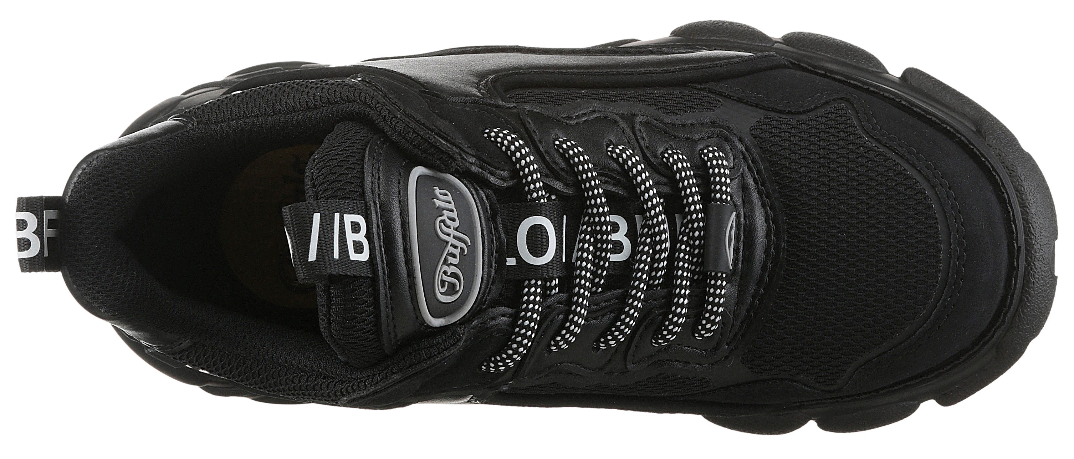 Buffalo CHAI Plateausneaker, Ugly-Sneaker, Halbschuh, Schnürschuh in veganer Verarbeitung