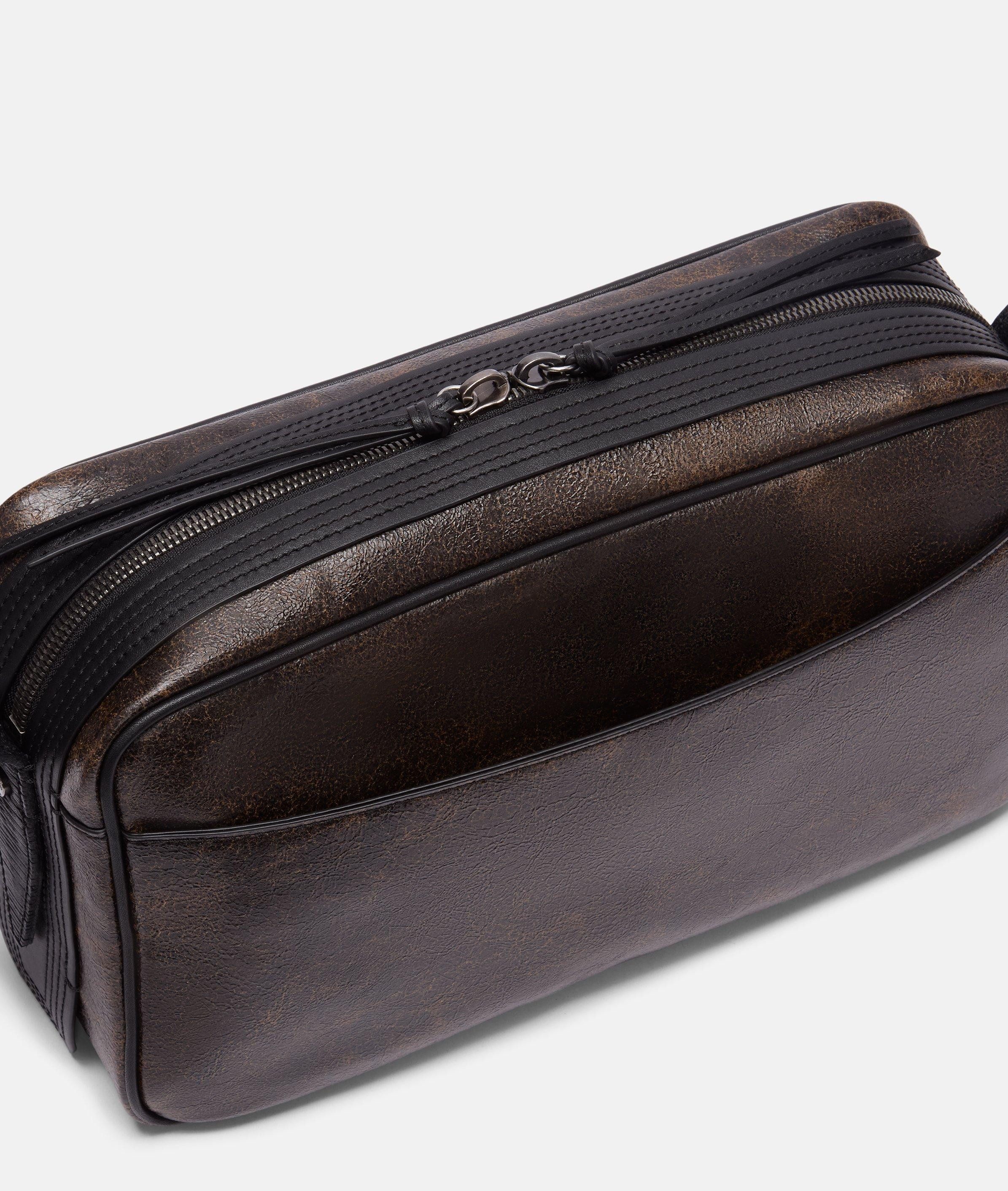 Liebeskind Berlin Schultertasche Juno Satchel M, Geräumige Schultertasche aus Kunstleder