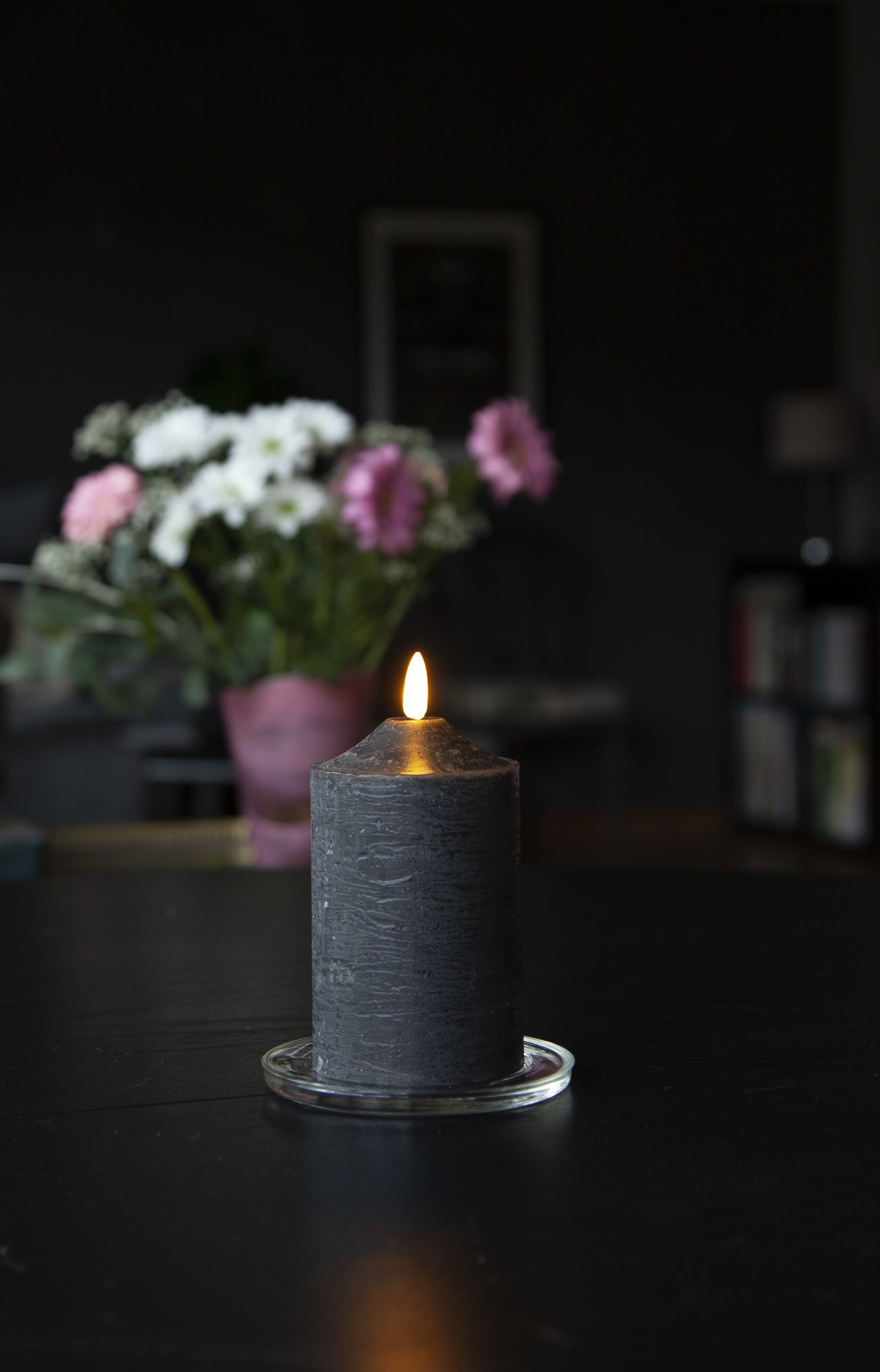 STAR TRADING LED Dekolicht Star LED-Wachskerze 'Flamme', flackernde Flamme
