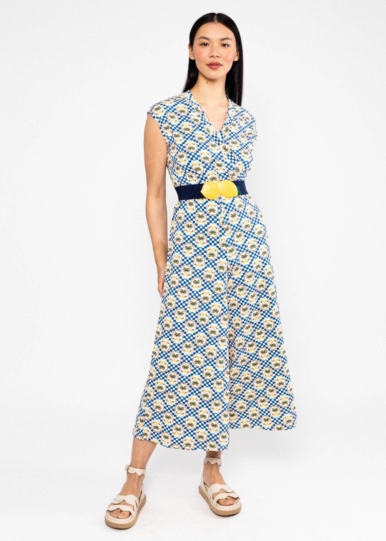 Blutsgeschwister Jumpsuit - Hello Fritjes Culotte - Overall Damen - Einteiler - Culotte Integrierter Bindegürtel