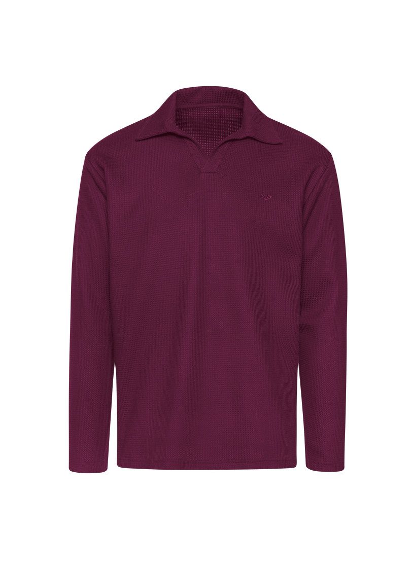 Trigema Poloshirt TRIGEMA Langarm Poloshirt ohne günstig online kaufen