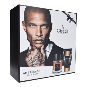 Gisada Duft-Set Ambassador Eau de Parfum 50 ml + 100 ml Shower Gel Set
