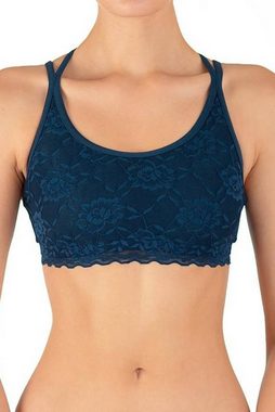Dragonfly Trainingstop Dragonfly Top Nicole Lace Petrol (1-tlg) Pole Dance Bekleidung