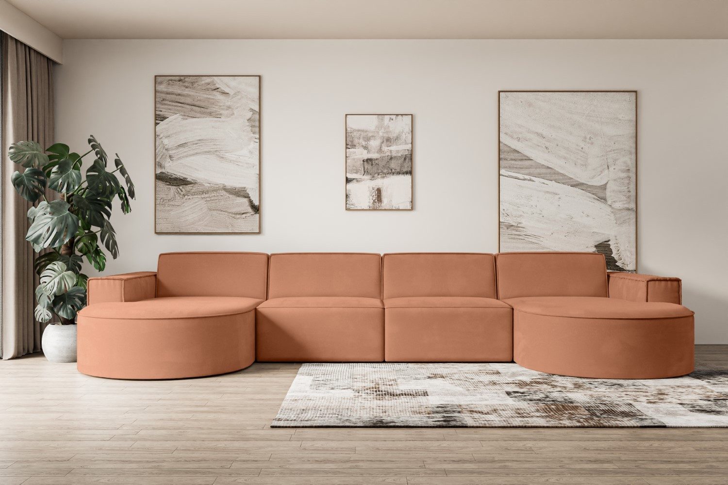 ALTDECOR Wohnlandschaft MARI-U2, Sofa Praktische Bequeme günstig online kaufen