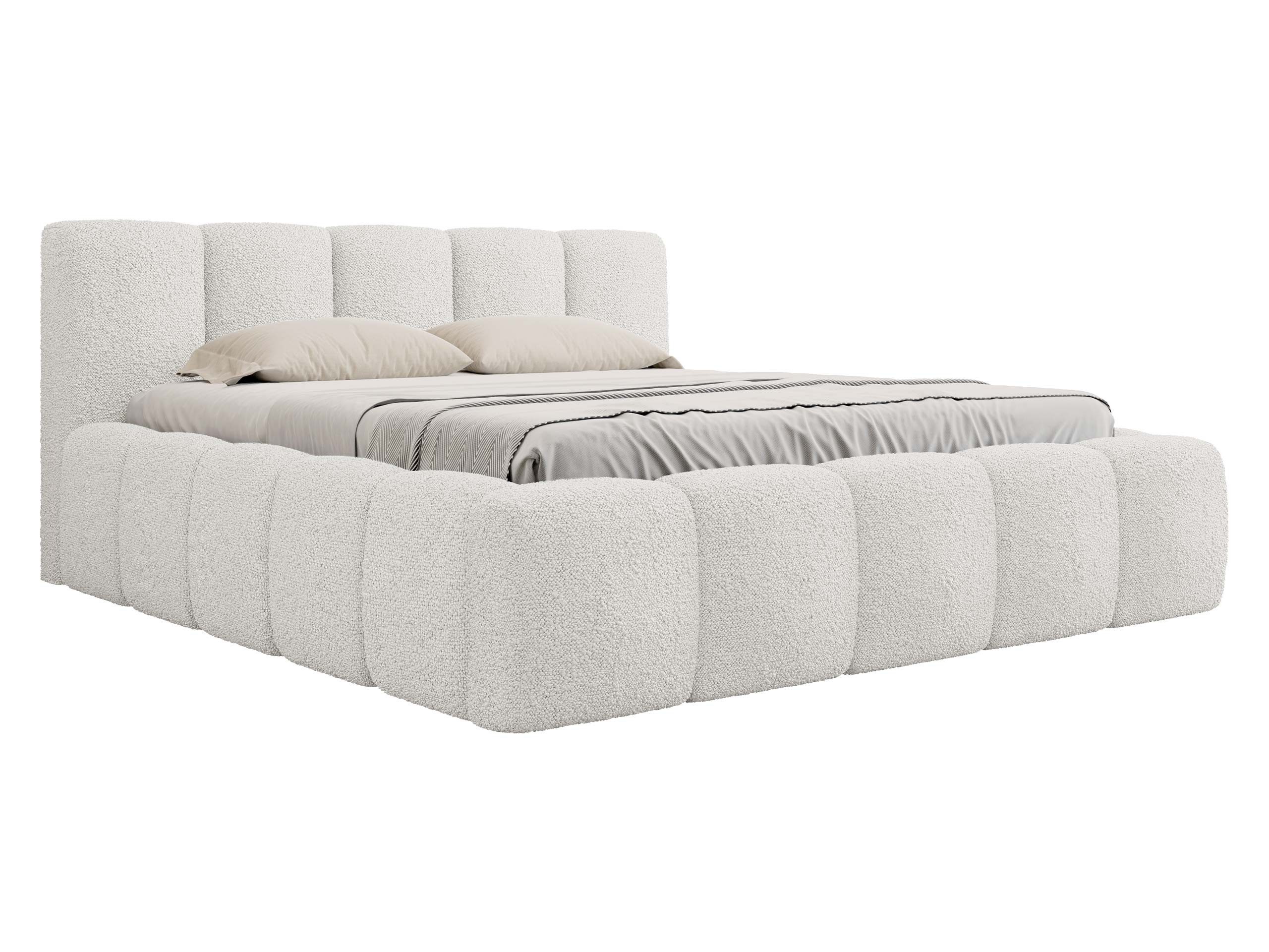 MIRJAN24 Polsterbett Kevson Boucle (Bettkasten mit zwei Kammern), Leistenla günstig online kaufen