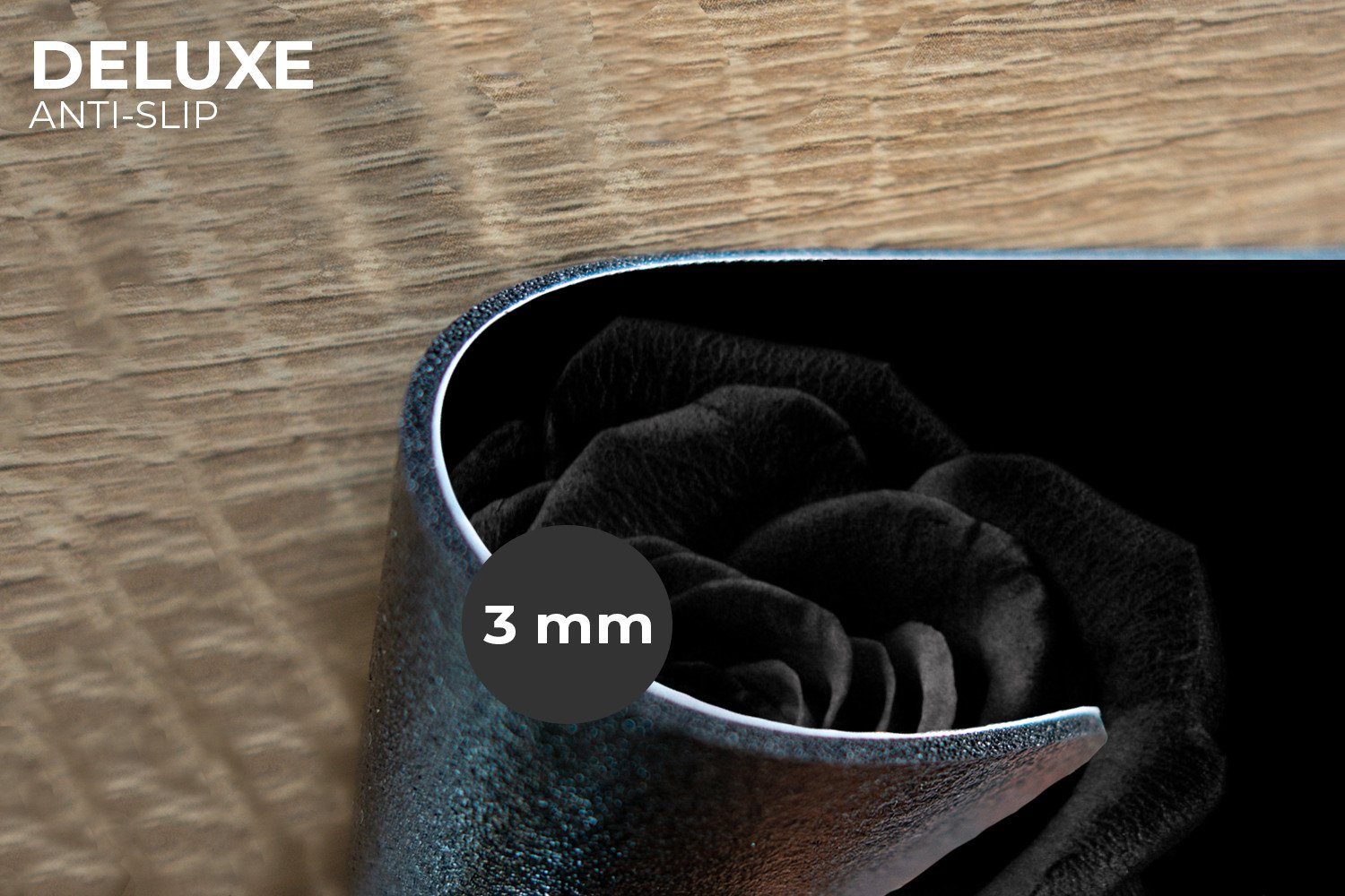 MuchoWow Platzset Rose - Schwarz - günstig online kaufen