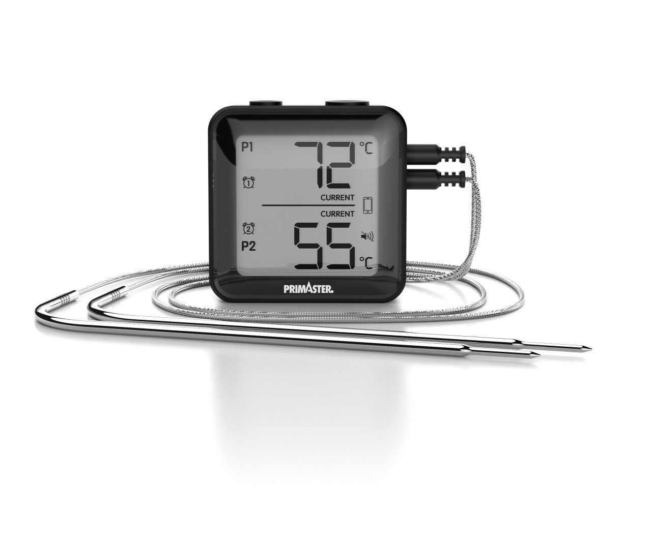 Grillthermometer Primaster Bratenthermometer Duo Bluetooth