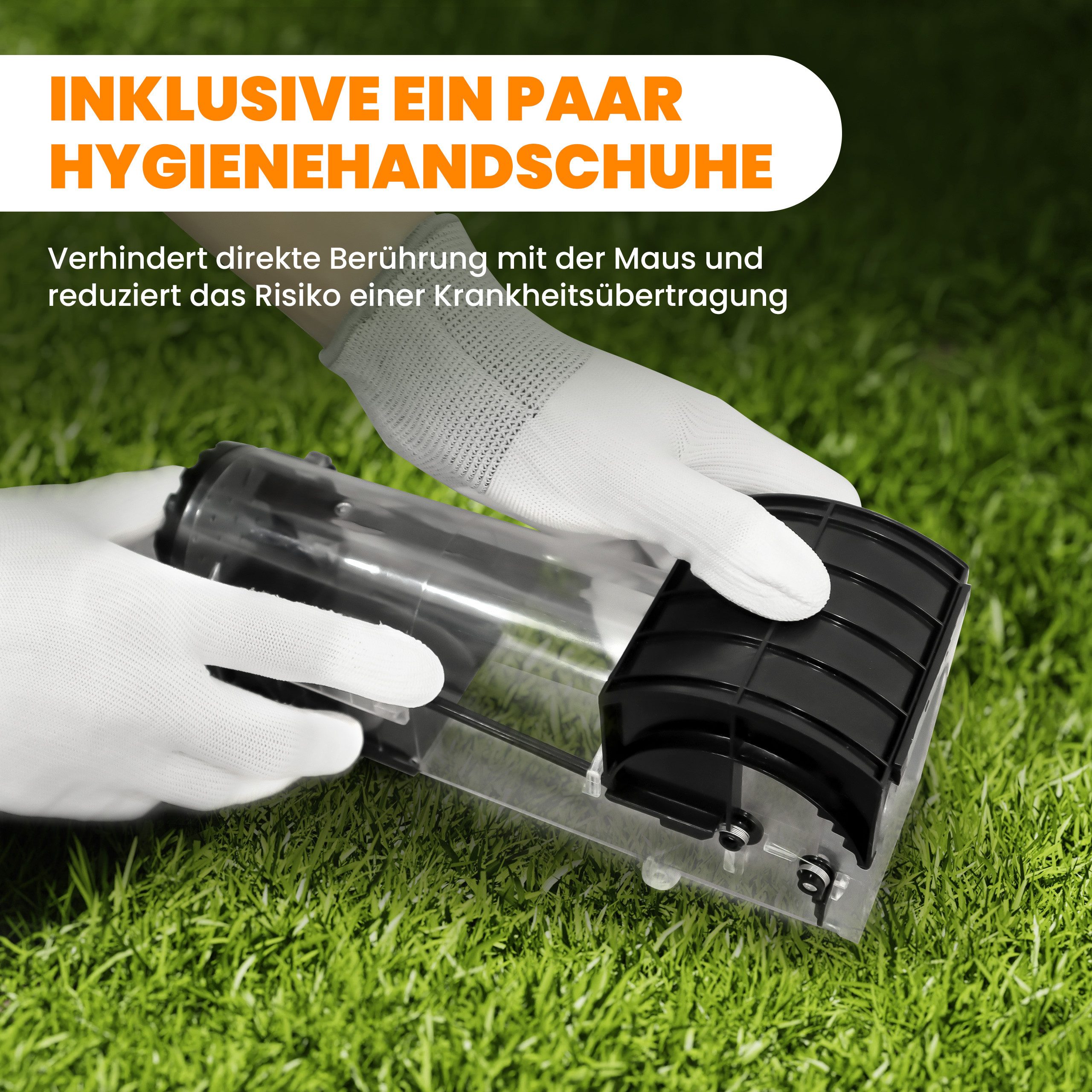 RAPIZZ Lebendfalle Mäusefalle Tierfreundlich & ohne Gift, Für den Innen-und Außenbereich, 4er-Set in Holz oder 2er-Set in ABS, Mit Tipps und Anleitung