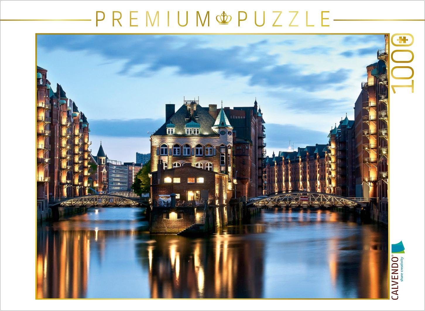CALVENDO Пазлы CALVENDO Пазлы Speicherstadt Hamburg 1000 Teile Lege-Размер 64 x 48 cm Foto-Puzzle Bild von Hans-Joachim Loh, 1000 Пазлыteile