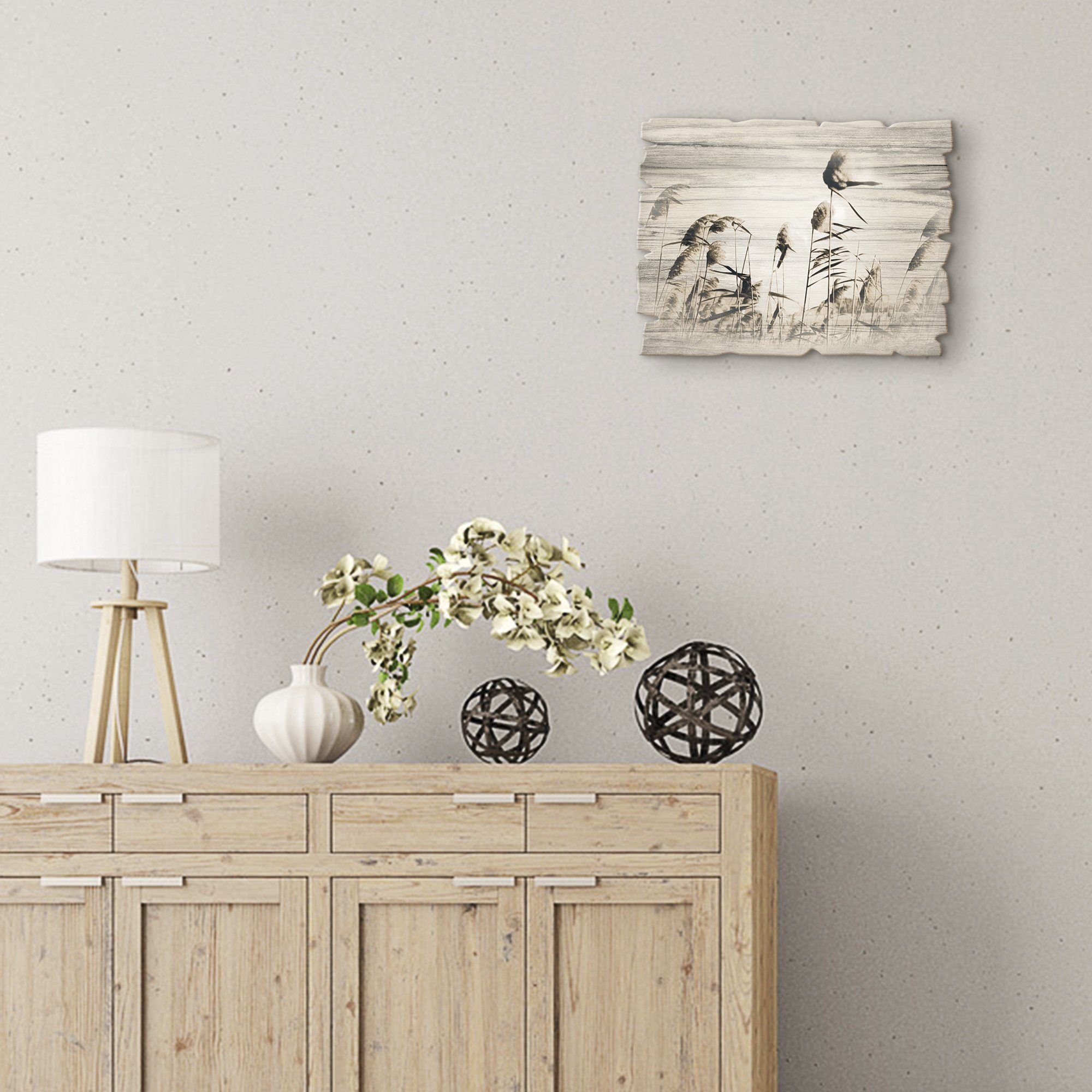 Artland Holzbild Gräser, Gräser (1 St)