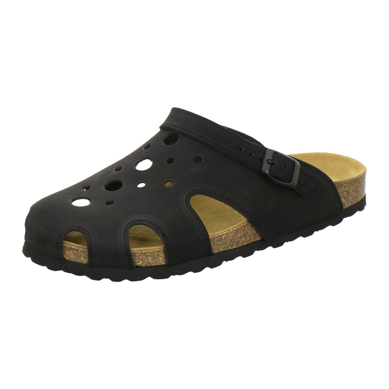 AFS-Schuhe 309320 Clogs Pantolette für Herren aus Leder mit Fußbett, Haussc günstig online kaufen