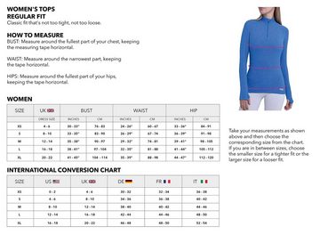 TCA Langarmshirt Damen Sport Shirt Langarm Laufshirt Fitness Yoga XS (1-tlg)