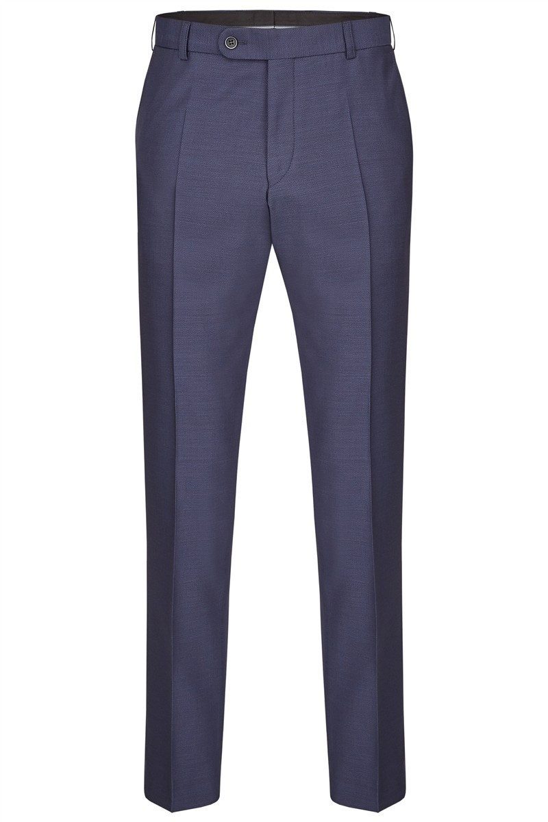 Atelier Torino Anzughose Atelier-Torino MIX&MATCH Herren Hose Modern-Fit Mitternachtsblau