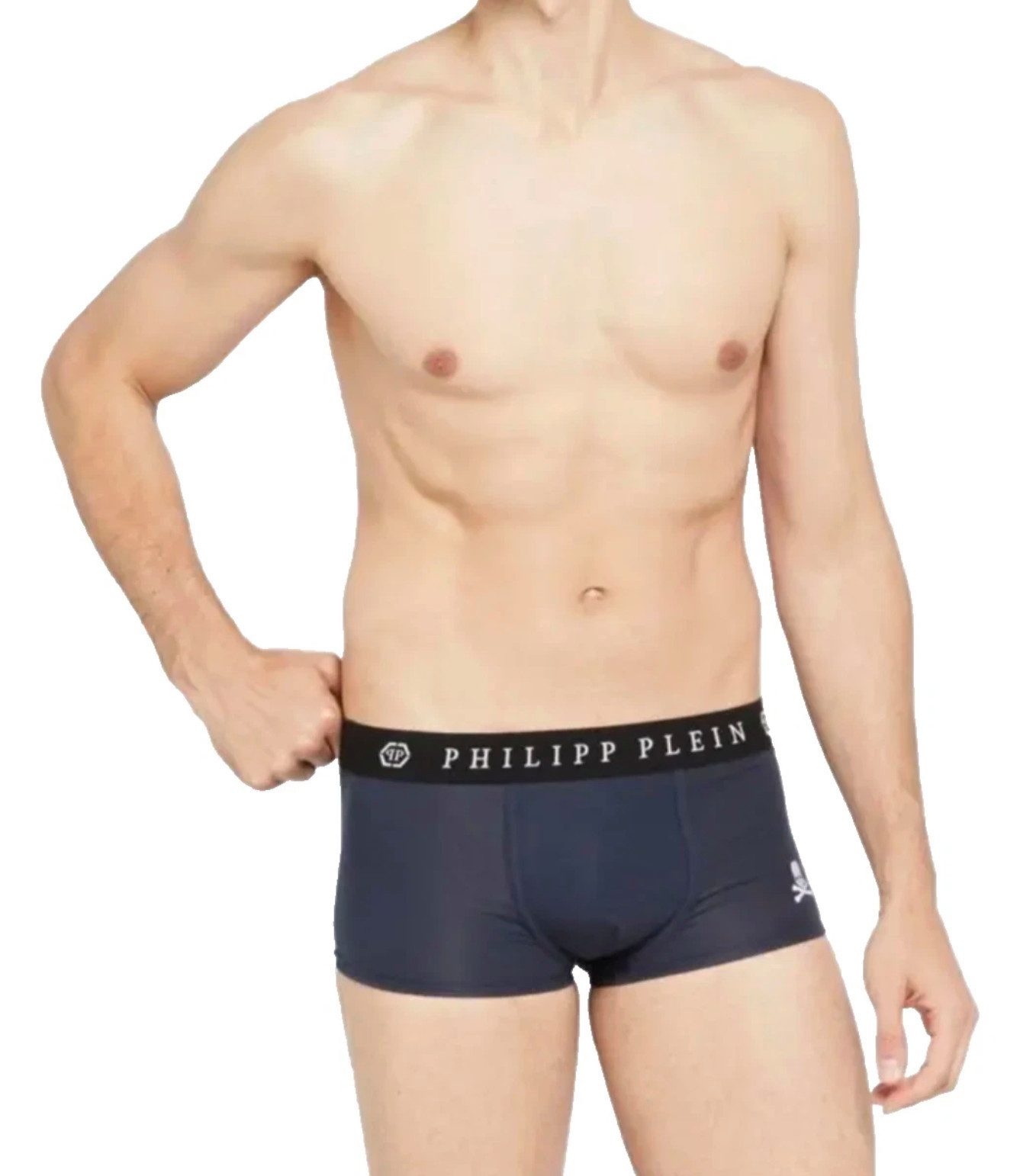 PHILIPP PLEIN Boxer 2er-Pack Herren Unterwäsche Shorts Original Verpackt in Python-Optik Geschenkbox