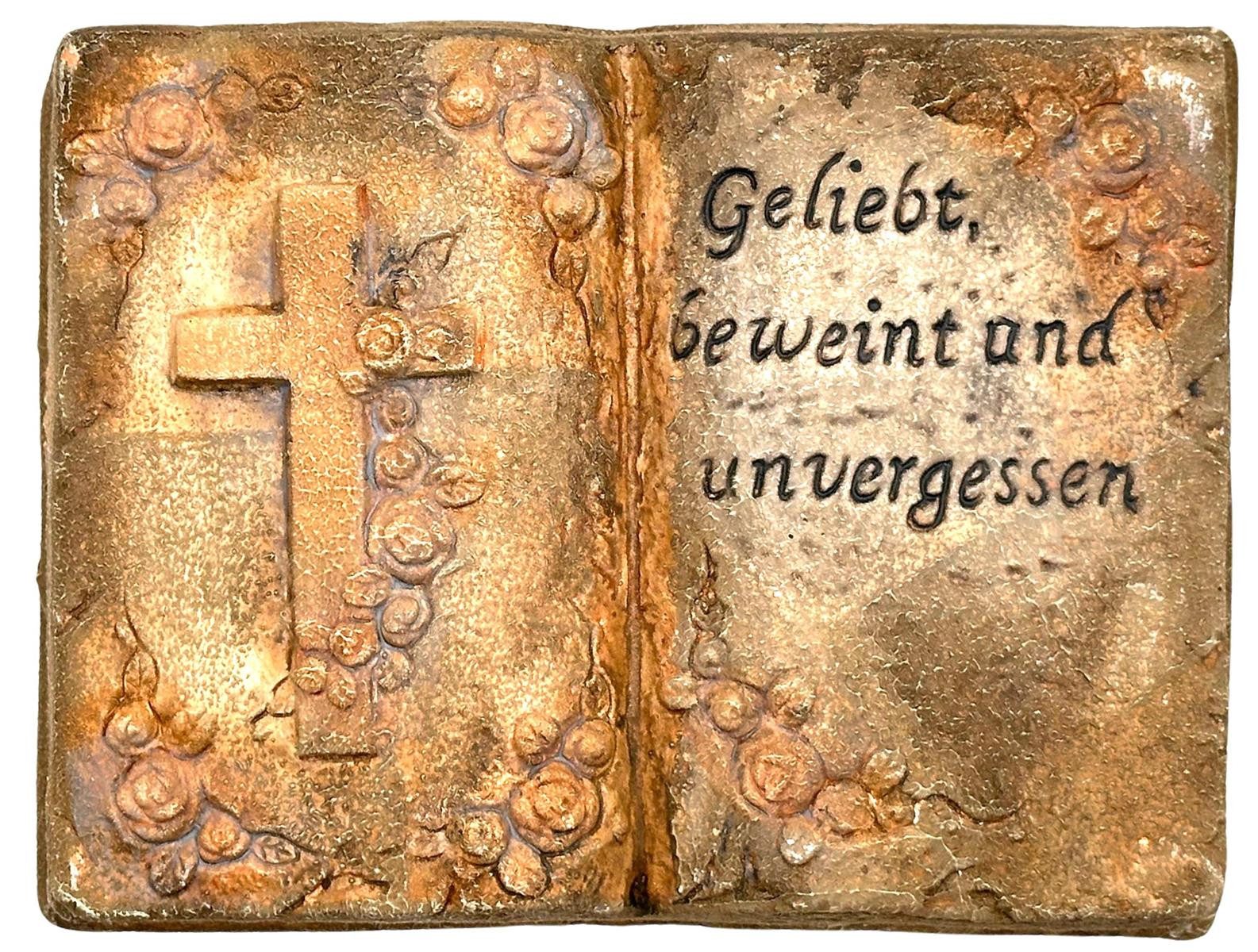 Bambelaa! Dekofigur Grabschmuck Deko Trauerartikel Kreuz günstig online kaufen