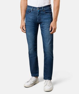 Pierre Cardin 5-Pocket-Jeans PIERRE CARDIN LYON TAPERED blue used buffies 38510 8006.6824 - FUTUREF