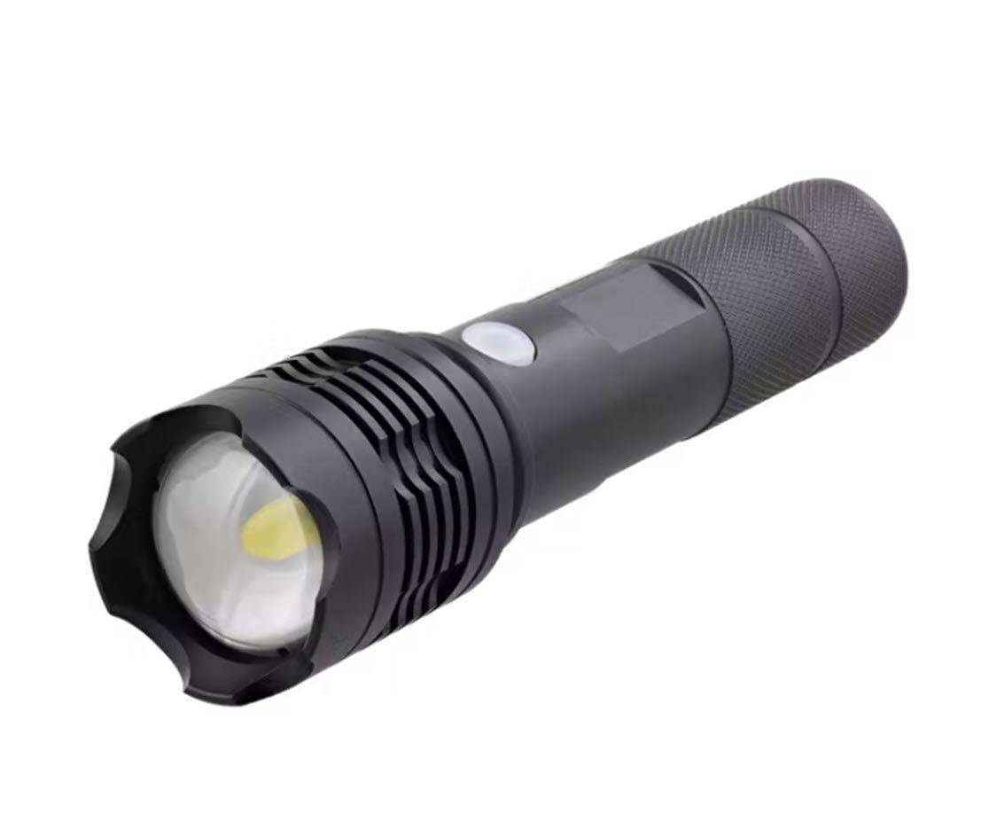 ZD Trading LED Taschenlampe Wiederaufladbare Taschenlampe LED 800 Lumen 3,5 h, Flashing Beam Modus
