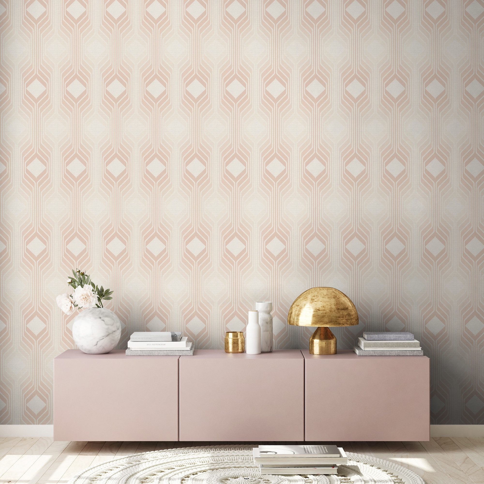 Bricoflor Vliestapete Retro Chic 395324 günstig online kaufen