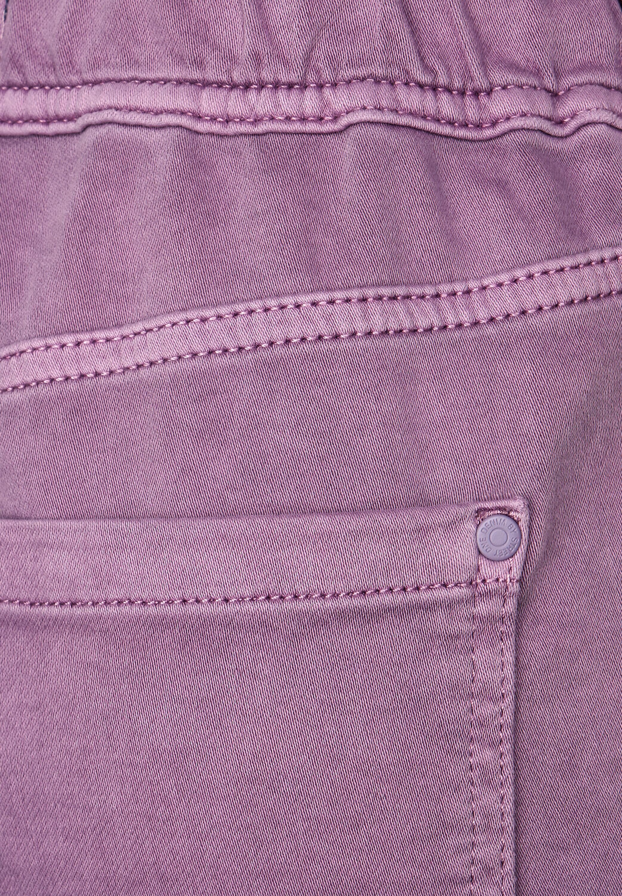 im lilac overdyed Cargo-Style lupine ONE Loose-fit-Jeans STREET