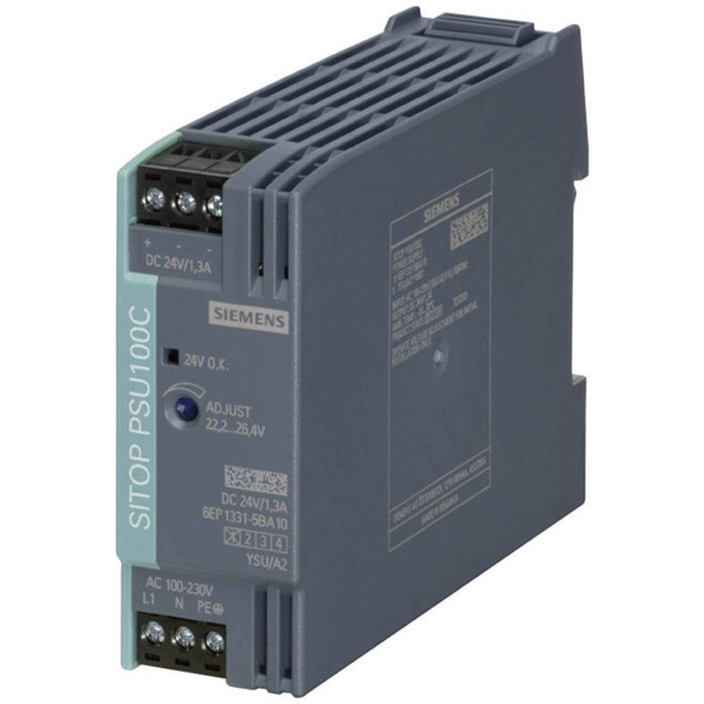 SIEMENS Hutschienen-Netzteil SITOP PSU100C 1.3 A Hutschienen-Netzteil