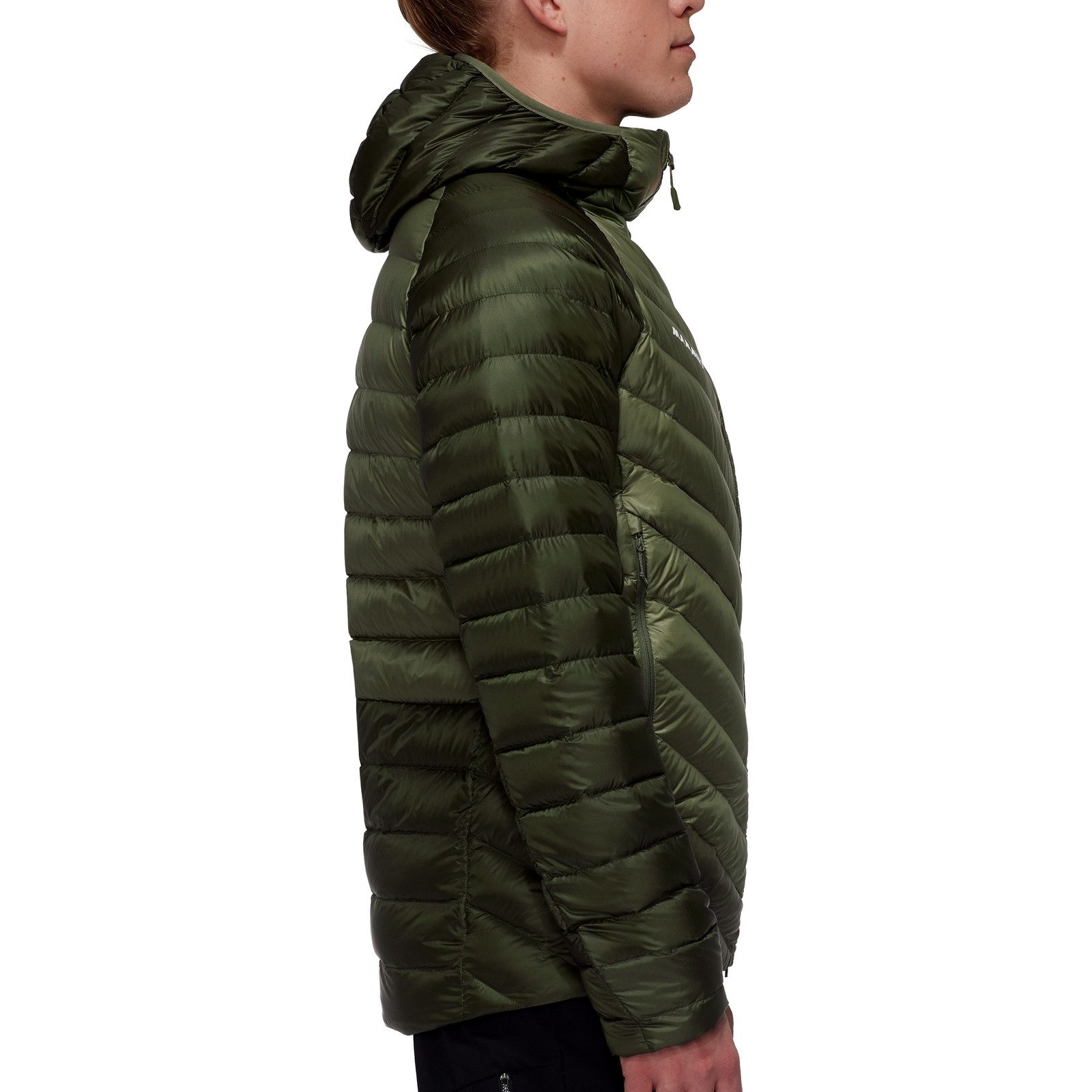 Mammut Daunenjacke Broad Peak IN Hooded Jacket Brusttasche mit Reissverschluss