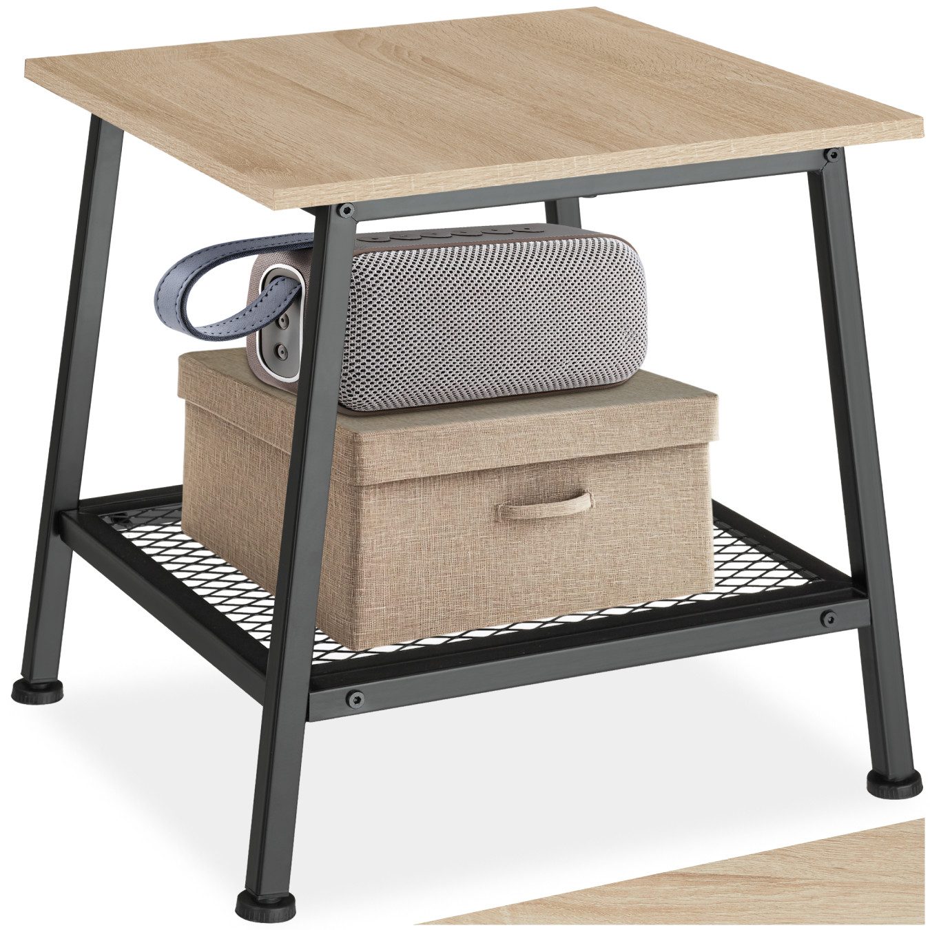 tectake Beistelltisch Bedford (1-St., 1 tlg), Kleiner Beistelltisch im typi günstig online kaufen