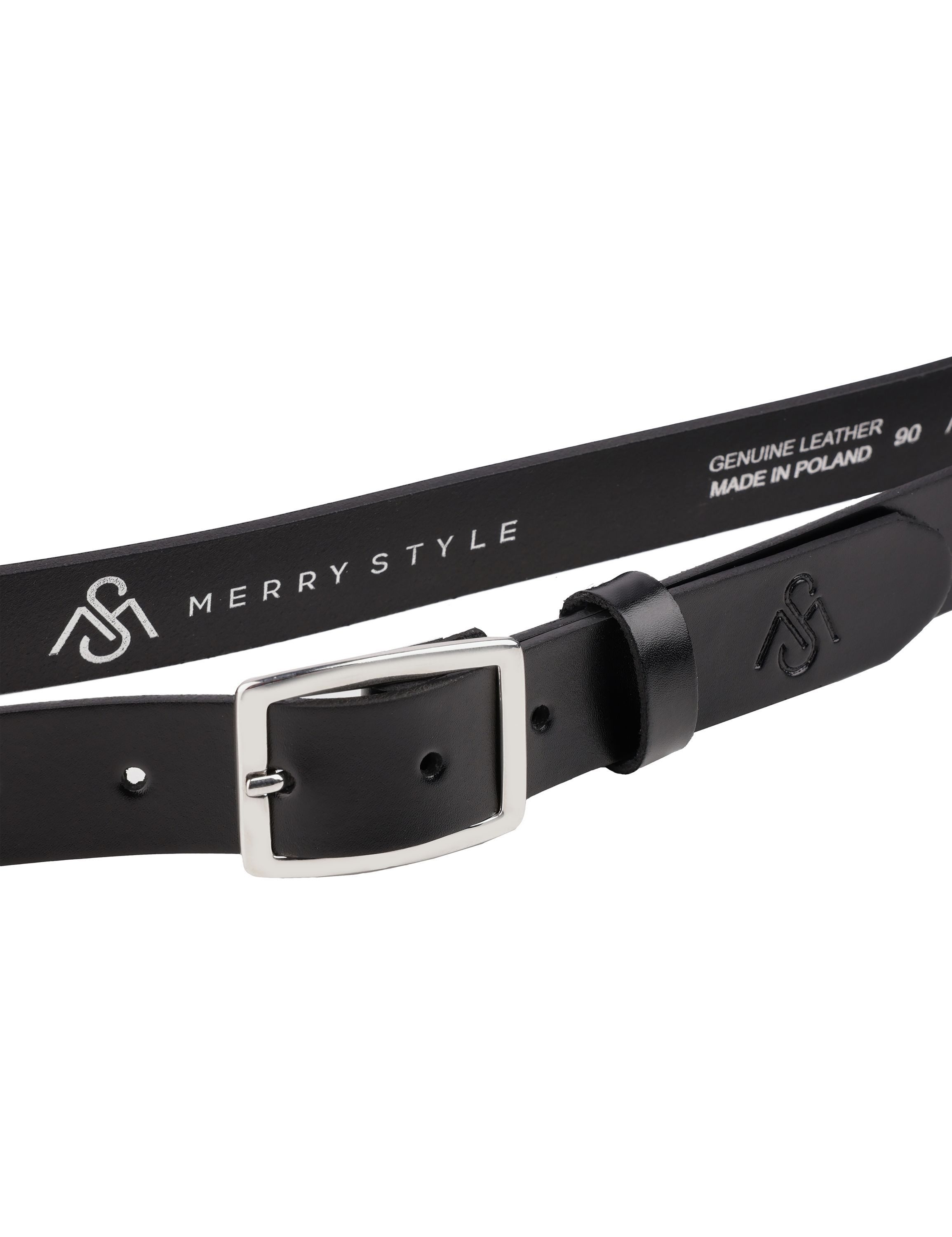 Merry Style Ledergürtel Damen Gürtel Ledergürtel 3 cm Breit D41 (1-St)