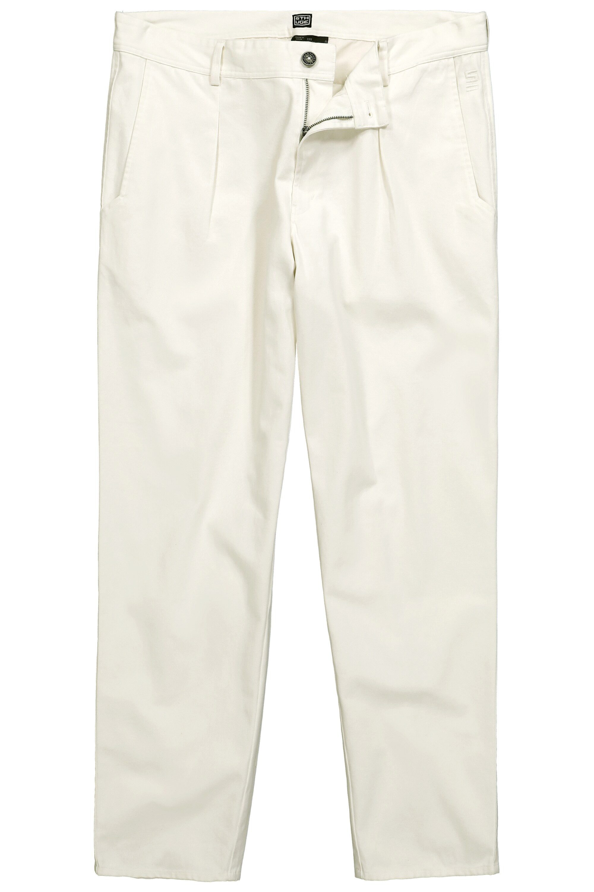 STHUGE Chinohose STHUGE Bundfaltenhose Tapered Loose günstig online kaufen