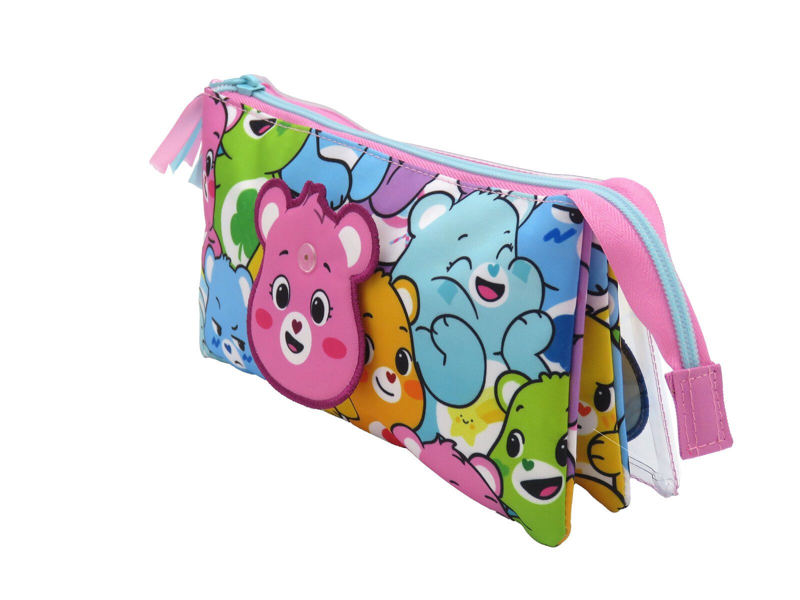 Glücksbärchis Federmäppchen Dreifach Organizer mit Reißverschluss