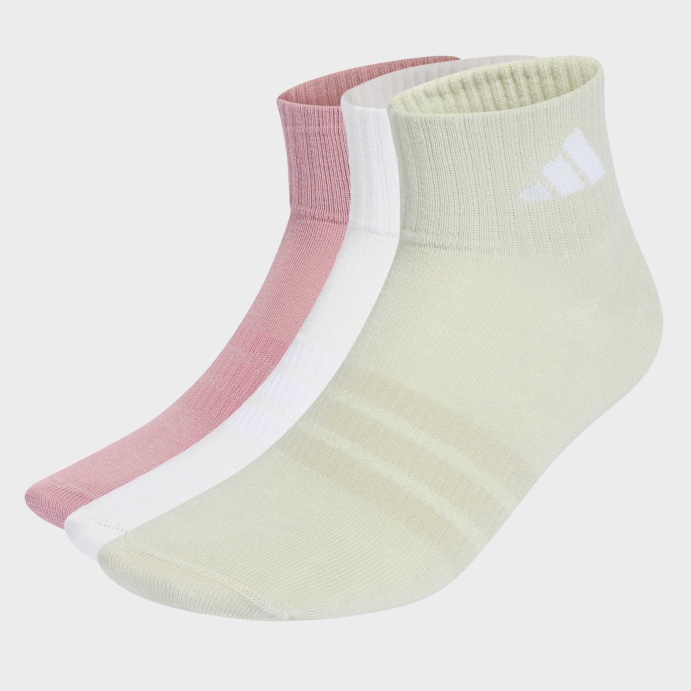 adidas Performance Sportsocken THIN&LIGHT SPORTSWEAR ANKLE 3ER-PACK (3-Paar)