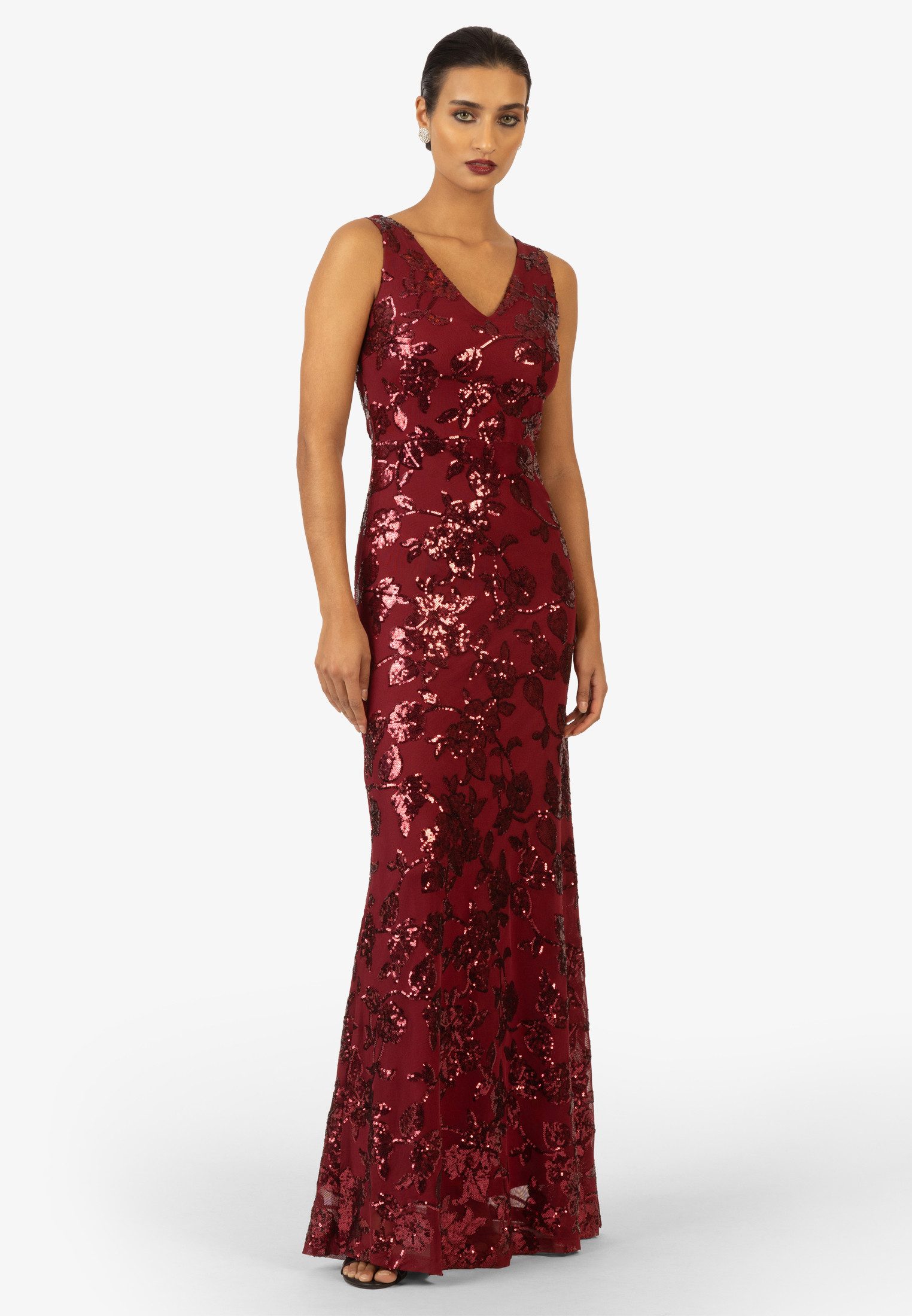 Kraimod Abendkleid mit V-Ausschnitt günstig online kaufen