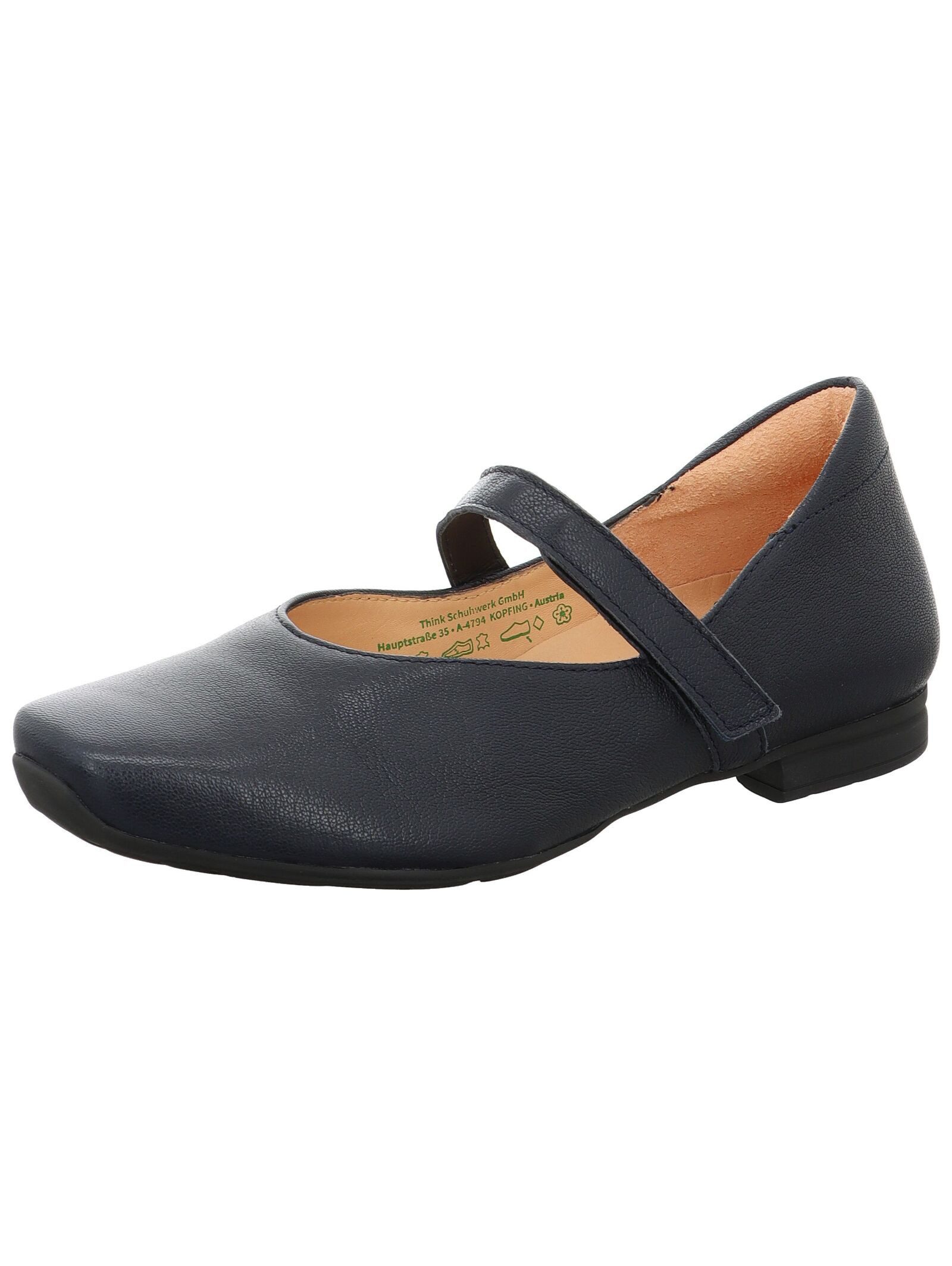 Think! Think! Ballerinas Leder Riemchenballerina günstig online kaufen