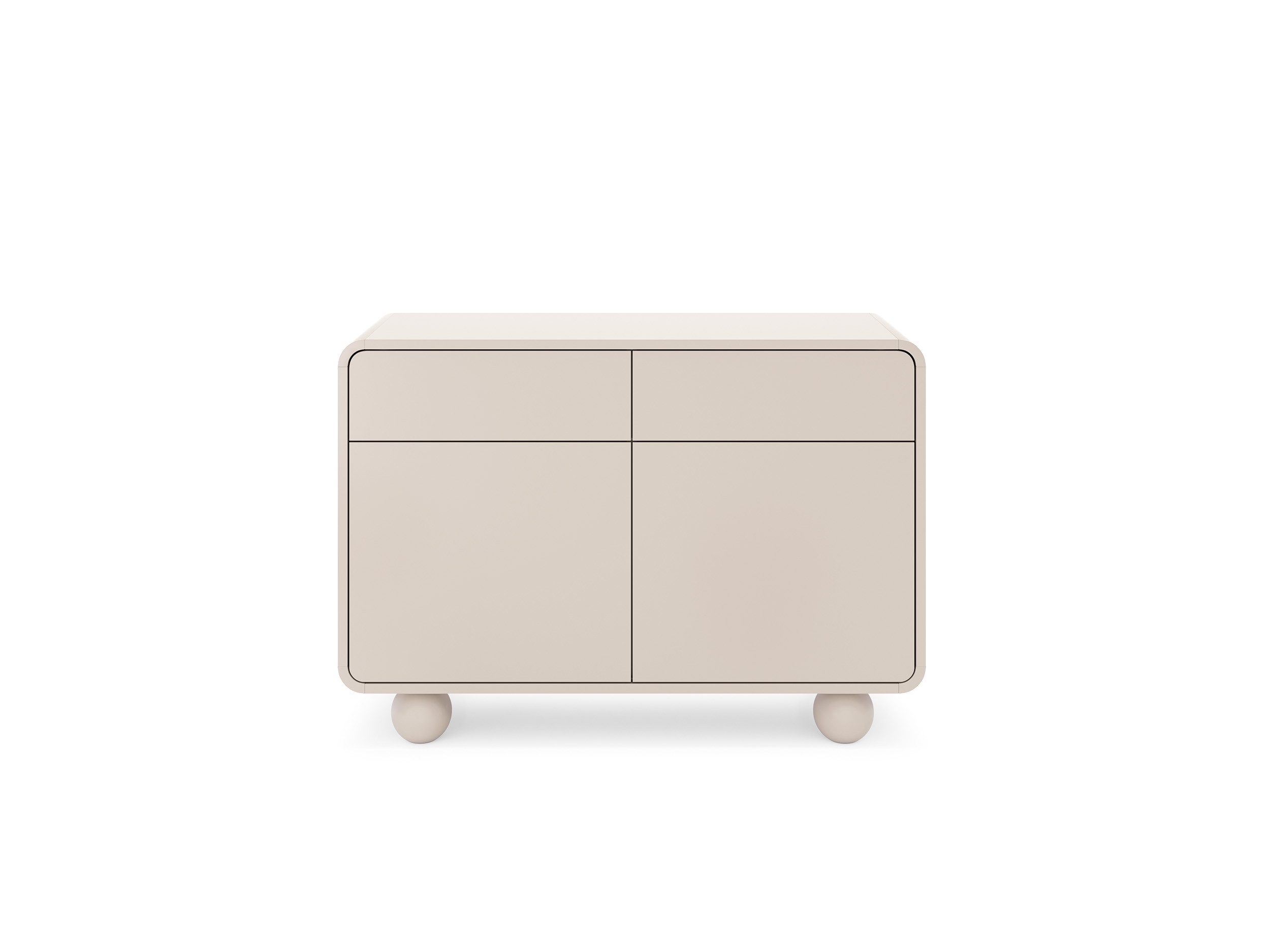 yourhouse24 Kommode Albion 2d2s 108 cm Kaschmir