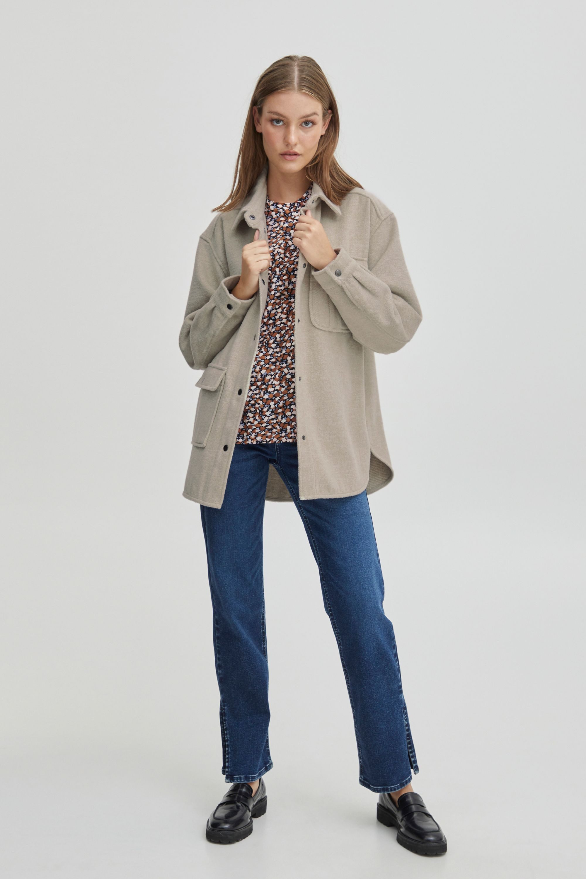 Pulz Jeans Hemdjacke PZPEYTON Shirt Jacket günstig online kaufen